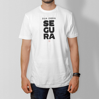 Nome do produto Sua Obra Segura (T-Shirt Prime)
