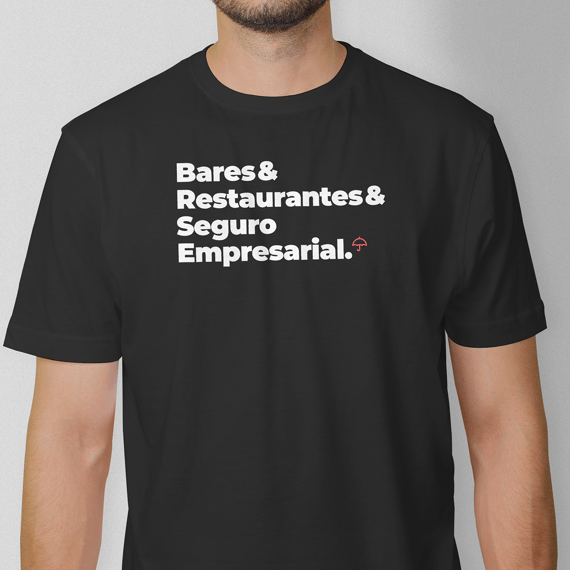 Seguro Empresarial - Bares e Restaurantes (T-Shirt Prime)