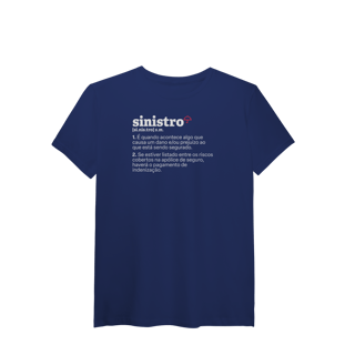 Nome do produto Sinistro - Explicando o Segurês (T-Shirt Algodão Pima)