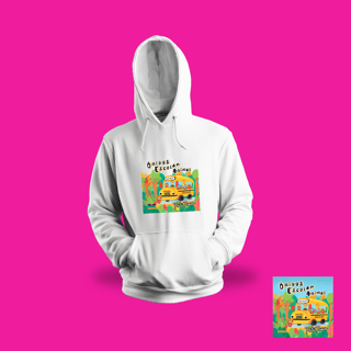 Moletom canguru Ônibus escolar animal