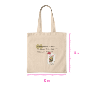 Nome do produto Ecobag Para Sempres (Lama e Lótus)