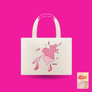 Ecobag Coração na Parede (Já na Íntima Mente)