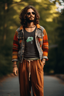 Nome do produto Regata Masculina Olho que chora (Lama e Lótus)