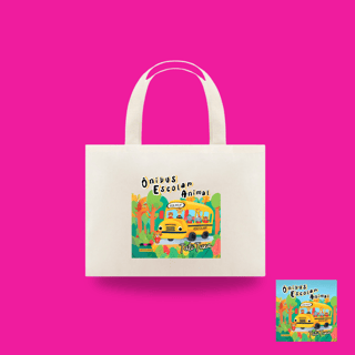 Nome do produto Ecobag Ônibus escolar animal