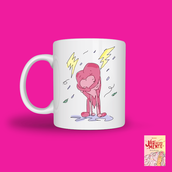Caneca Amor Abrigo (Já na Íntima Mente)