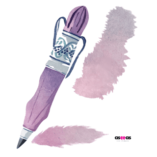 Nome do produto Camiseta - frente e costas - Caneta (Lama e Lótus)