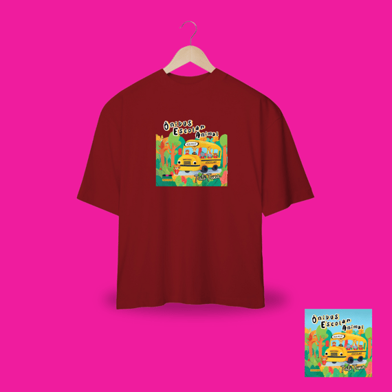 Overside Ônibus Escolar Animal