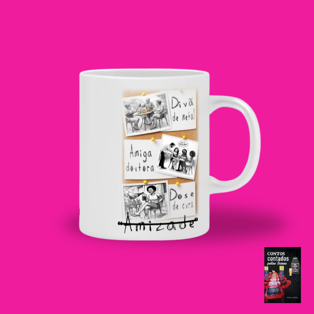 Nome do produto: Caneca Amizade - Amigas