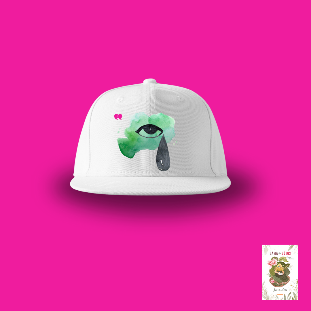 Nome do produto: Boné Olho que chora (Lama e Lótus)