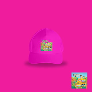 Boné Ônibus escolar animal