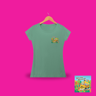 Baby Long Estonada Ônibus Escolar Animal