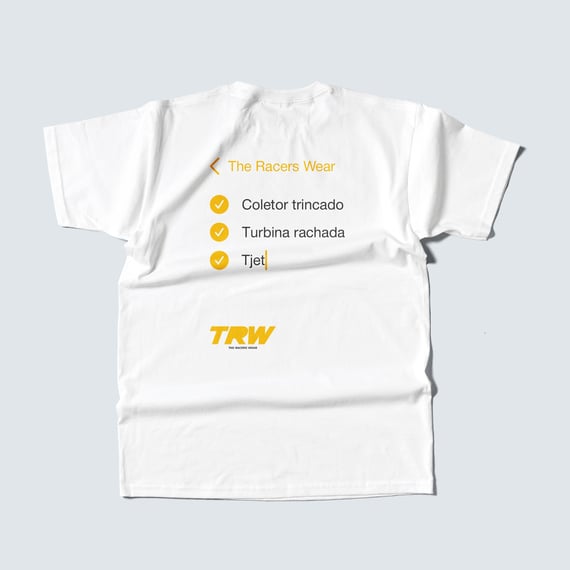 Camiseta Lista T-jet - Branca