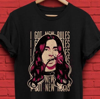 Nome do produto T-SHIRT DUA LIPA