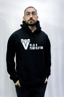 Nome do produto MOLETOM VELOSO POWERLIFTING - PRETO