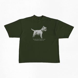 Nome do produtoCamiseta Oversized | Vocês não f**** com a música como eu
