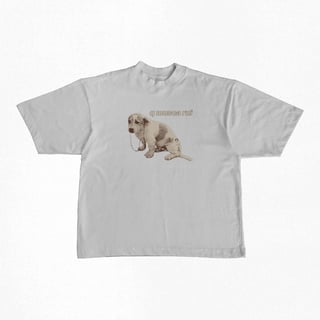 Nome do produtoCamiseta Oversized | q musca rui
