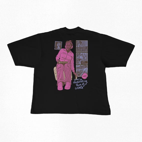 Camiseta Oversized | What A Devastating Turn Of Events - Rachel Chinouriri