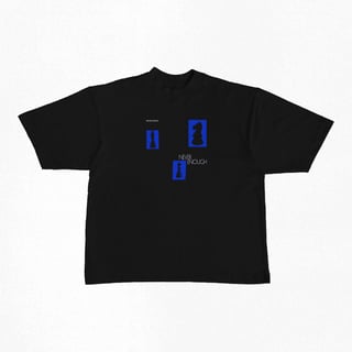 Nome do produtoCamiseta Oversized | NEVER ENOUGH - Daniel Caesar