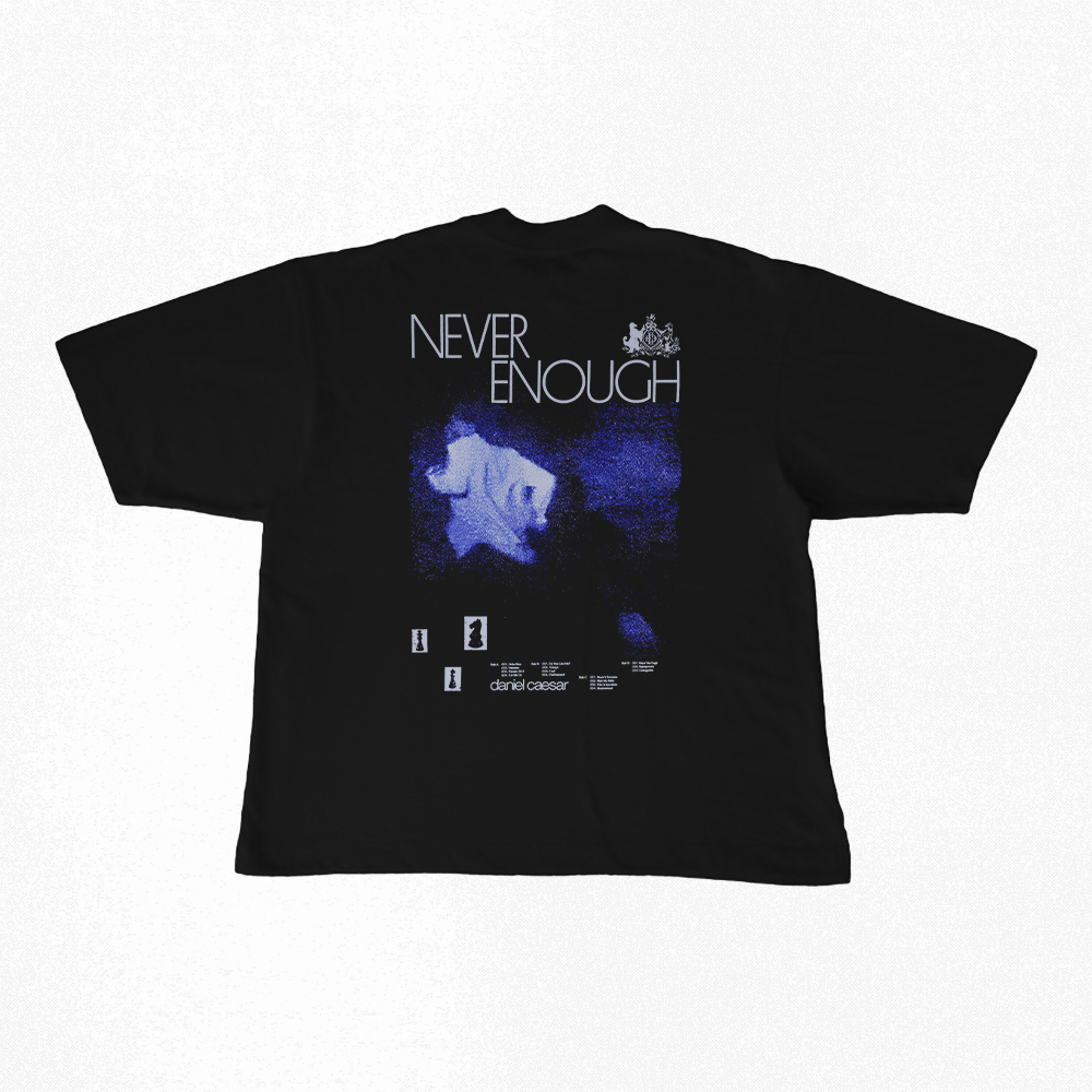 Nome do produto: Camiseta Oversized | NEVER ENOUGH - Daniel Caesar