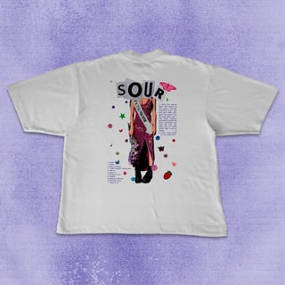 Camiseta Oversized | SOUR - Olivia Rodrigo