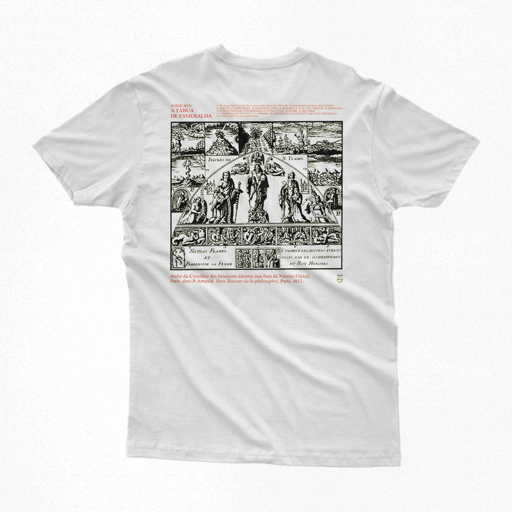 Nome do produto: Camiseta | A Tábua de Esmeralda - Jorge Ben