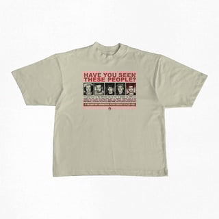 Nome do produtoCamiseta Oversized | HAVE YOU SEEN THESE PEOPLE? - One Direction