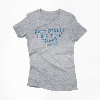 Nome do produtoBaby Look | Smells Like Teen Spirit - Nirvana