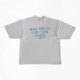 Camiseta Oversized | Smells Like Teen Spirit - Nirvana