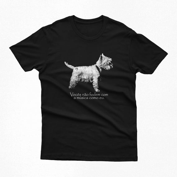 Camiseta | Vocês não f**** com a música como eu