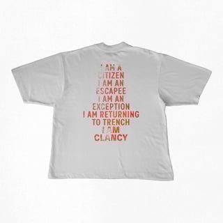 Nome do produtoCamiseta Oversized | I Am Clancy - Twenty One Pilots