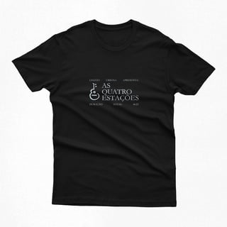 Nome do produtoCamiseta | As Quatro Estações - Legião Urbana