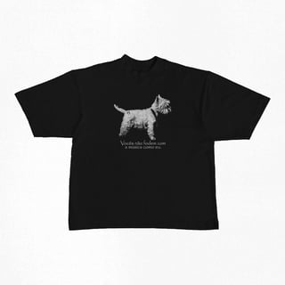 Nome do produtoCamiseta Oversized | Vocês não f**** com a música como eu