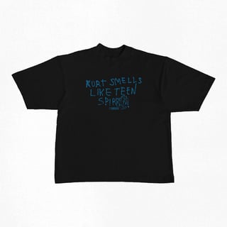 Nome do produtoCamiseta Oversized | Smells Like Teen Spirit - Nirvana
