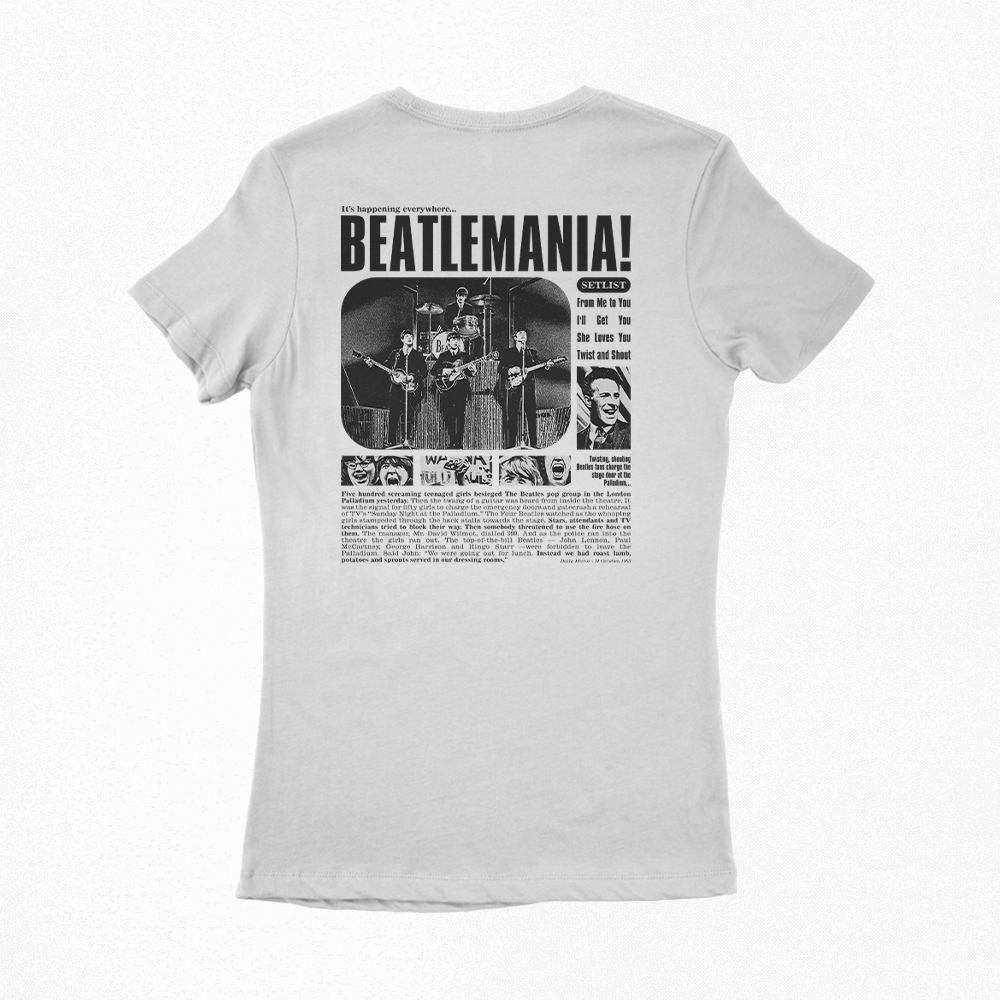 Nome do produto: Baby Look | Beatlemania! - The Beatles