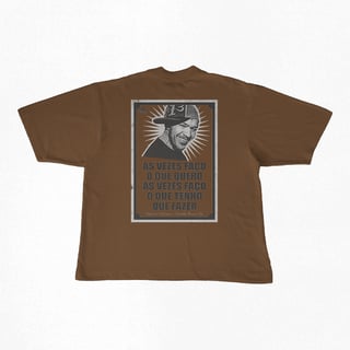 Nome do produtoCamiseta Oversized | Vícios e Virtudes - Charlie Brown Jr