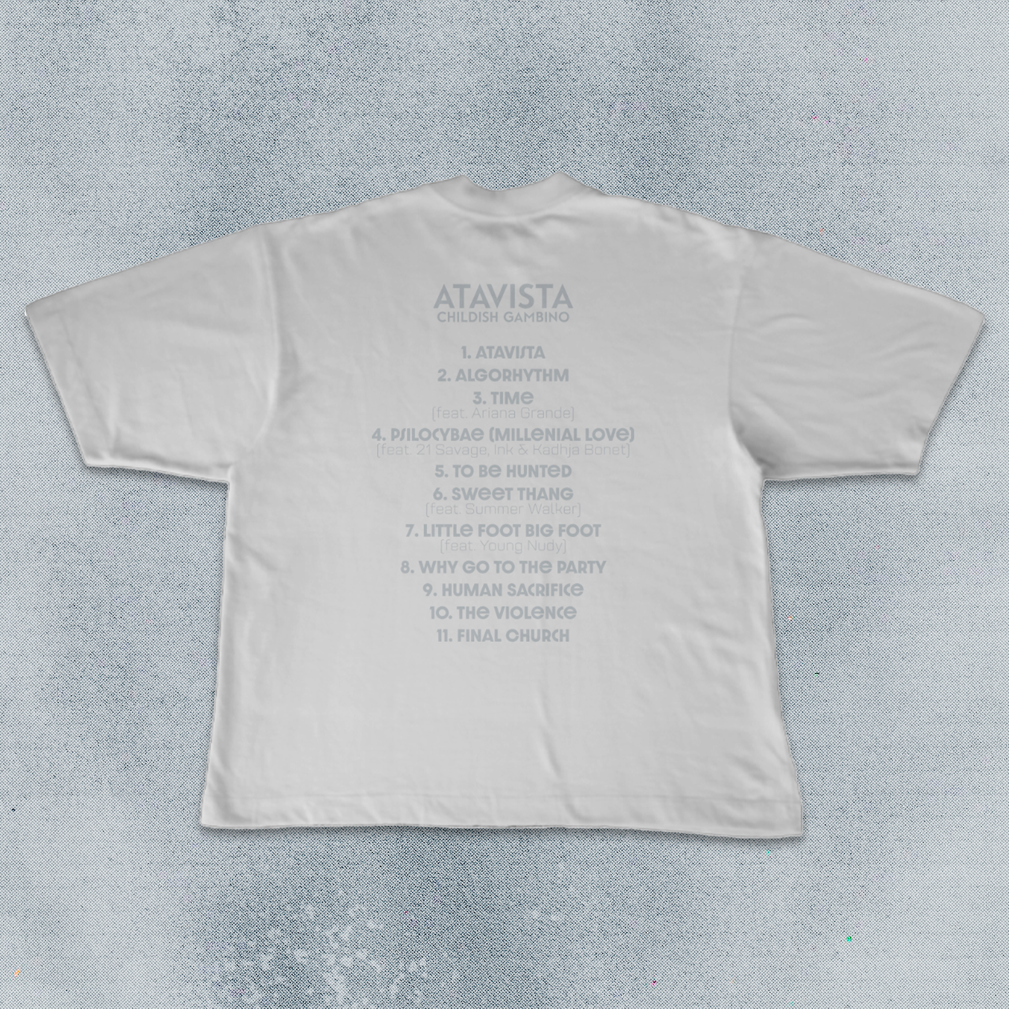 Camiseta Oversized | Atavista - Childish Gambino