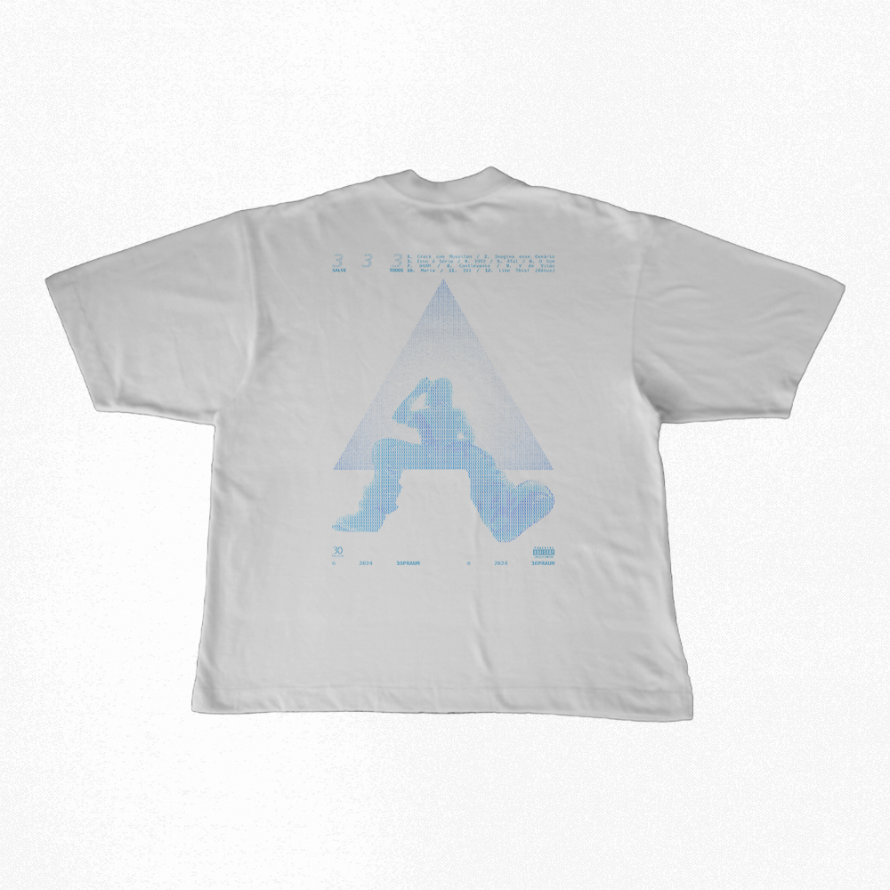 Nome do produto: Camiseta Oversized | 333: SALVE TODOS - Matuê