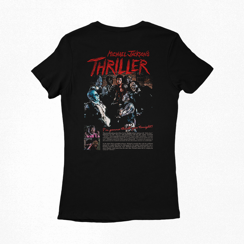 Nome do produto: Baby Look | Thriller - Michael Jackson