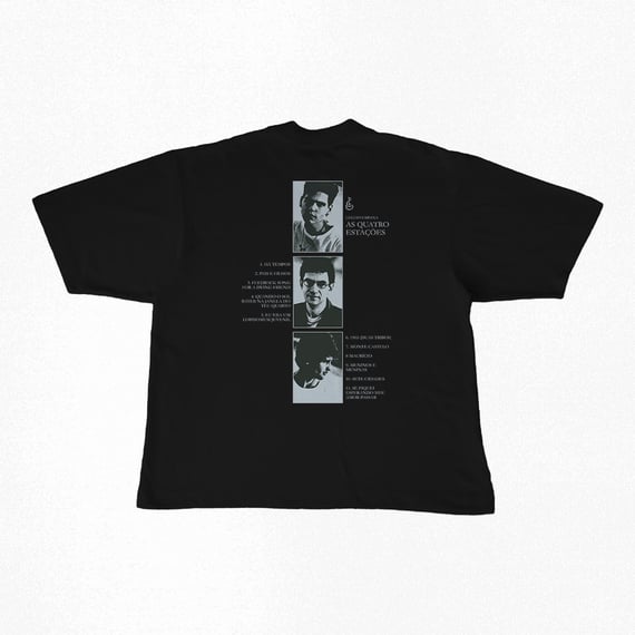 Camiseta Oversized | As Quatro Estações - Legião Urbana