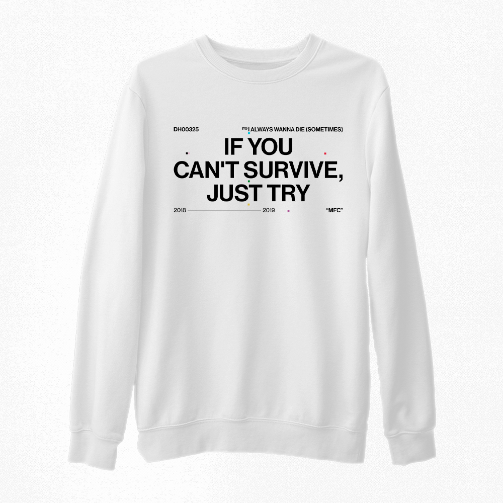 Nome do produto: Moletom | I Always Wanna Die (Sometimes) - The 1975
