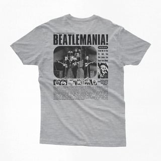 Nome do produtoCamiseta | Beatlemania! - The Beatles