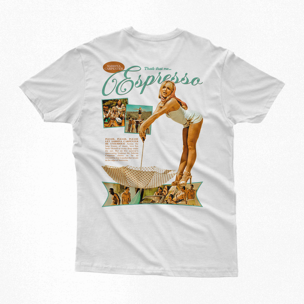 Nome do produto: Camiseta | Espresso - Sabrina Carpenter