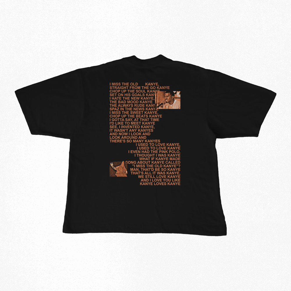 Nome do produto: Camiseta Oversized | I Miss The Old Kanye - Kanye West