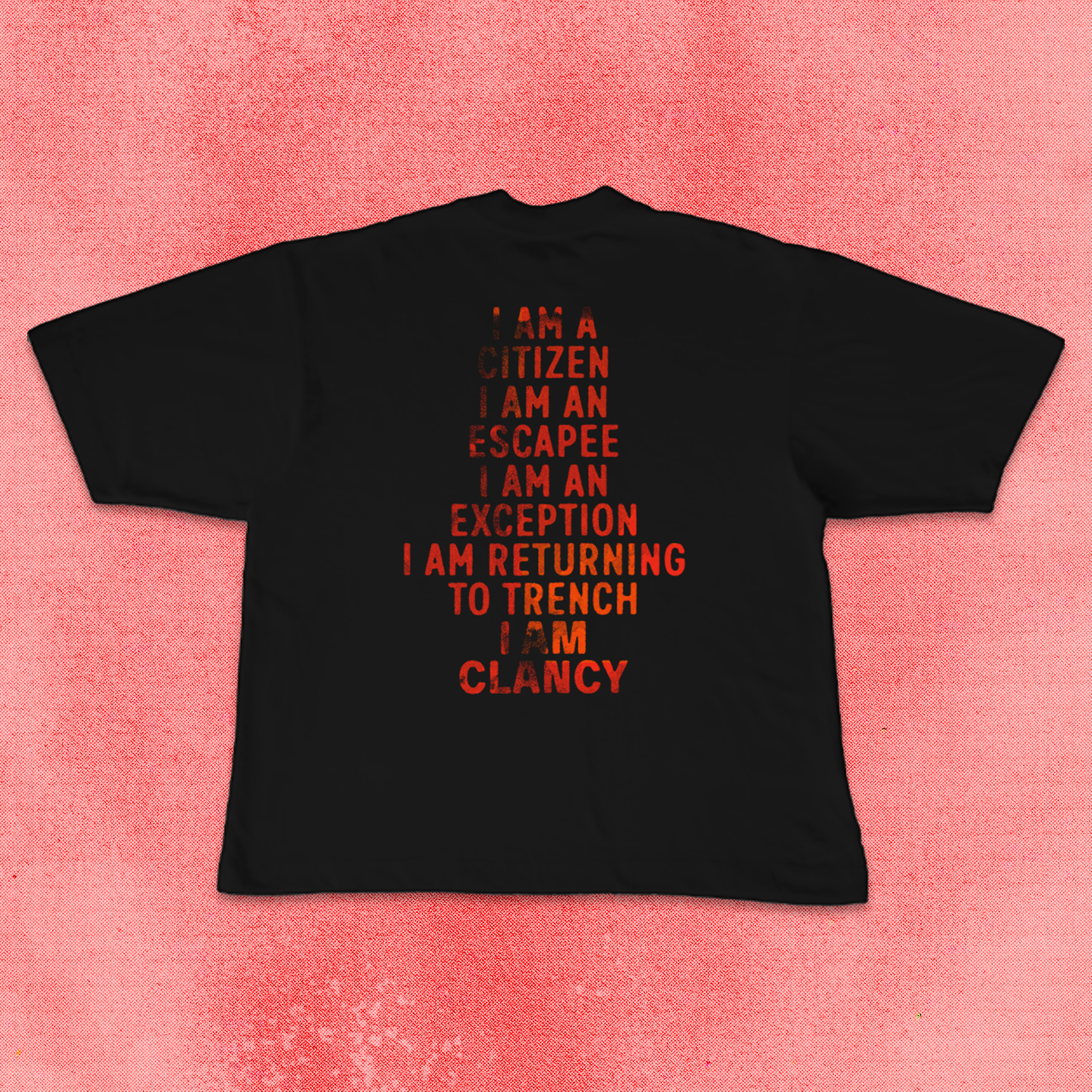 Camiseta Oversized | I Am Clancy - Twenty One Pilots