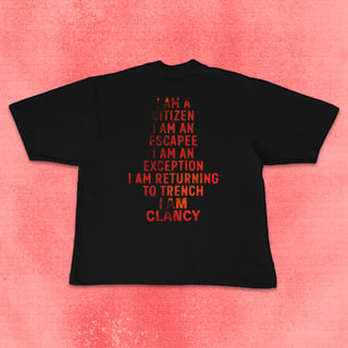 Camiseta Oversized | I Am Clancy - Twenty One Pilots