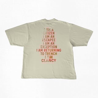 Nome do produtoCamiseta Oversized | I Am Clancy - Twenty One Pilots