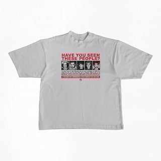 Camiseta Oversized | HAVE YOU SEEN THESE PEOPLE? - One Direction