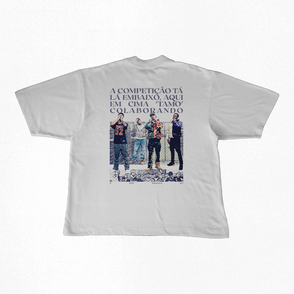 Nome do produto: Camiseta Oversized | Os Menino da Nova - Supernova Ent