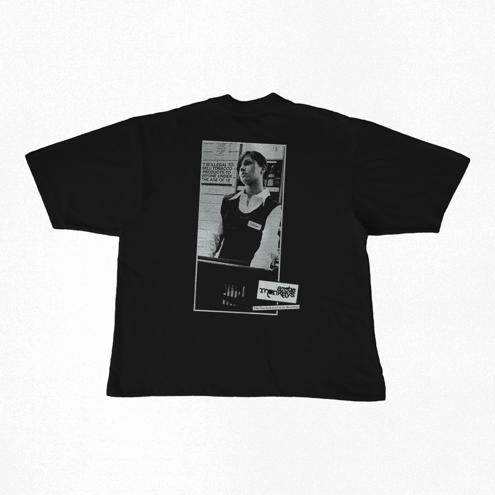 Nome do produto: Camiseta Oversized | I Bet You Look Good on the Dancefloor - Arctic Monkeys