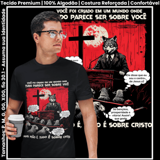Nome do produto É Tudo Sobre Cristo (Unissex)